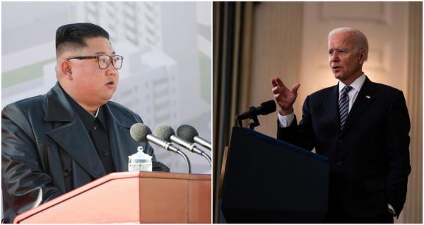 Liderul de la Phenian, Kim Jong-un, și președintele SUA, Joe Biden