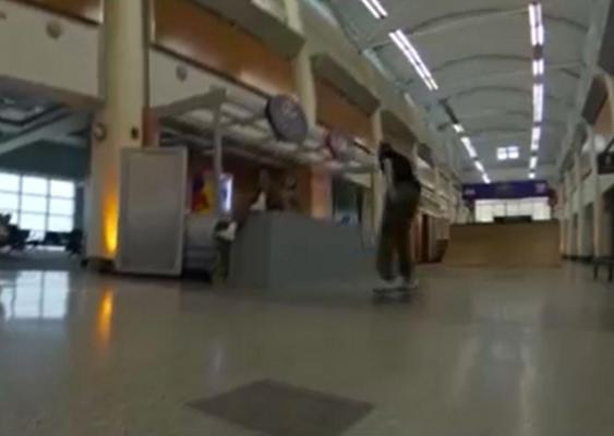 O nouă şansă la viaţă: Un terminal scos din uz, arenă de competiţie pentru skateri