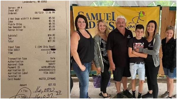 Un client a lăsat un bacşiş fabulos într-un restaurant din SUA: 16.000 de dolari