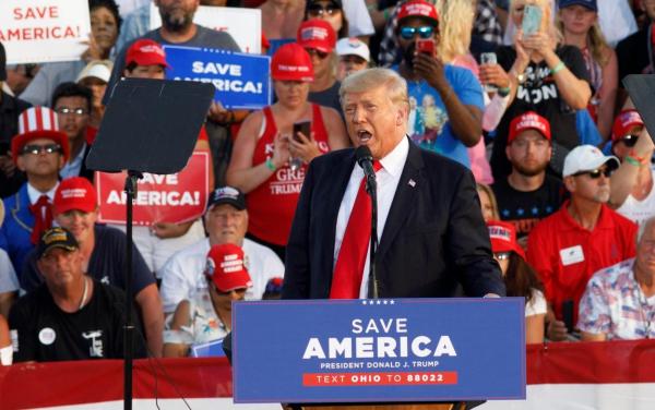 Donald Trump s-a întors "să salveze America": Joe Biden este o catastrofă. Ne distruge națiunea