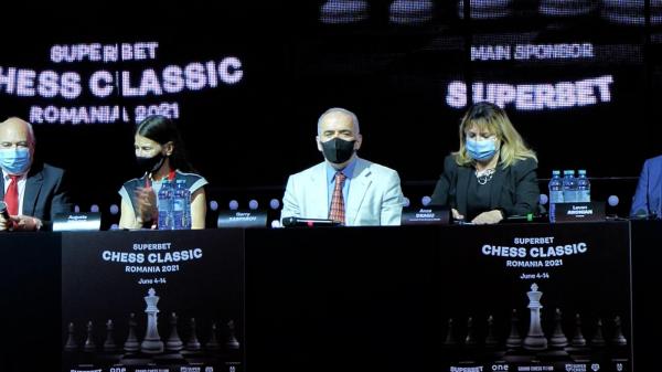 Garry Kasparov, la Superbet Chess Classic Bucharest