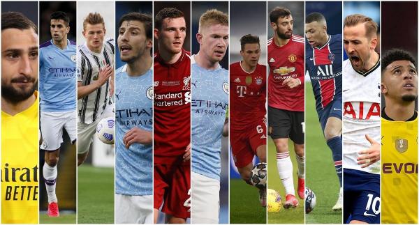 Cel mai valoros 11 de la Euro 2020 are o valoare de 990 de milioane de euro