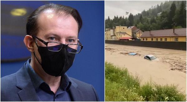 Premierul Florin Cîțu merge în Alba, în zonele devastate de inundaţii