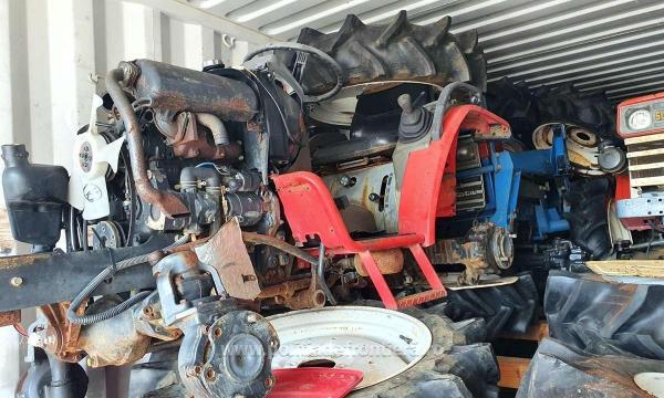 Containerul cu fier vechi ar urma să fie returnat societăţii din Japonia