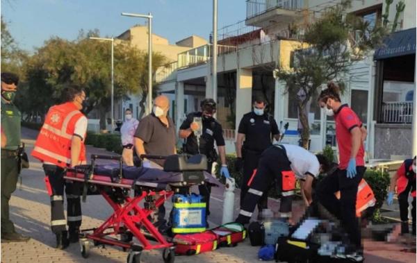 Turistul a ajuns în stare gravă la un spital din Palma de Mallorca