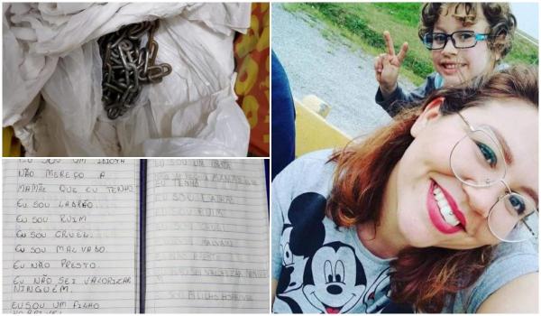 Un băiețel a fost ținut în lanțuri de mama sa