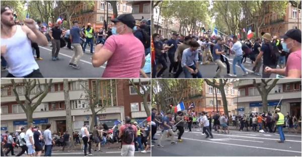 Proteste degenerate în violenţe, la Paris