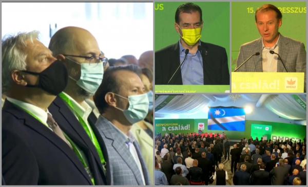 Florin Cîţu, Marcel Ciolacu şi Ludovic Orban au participat la Congresul UDMR