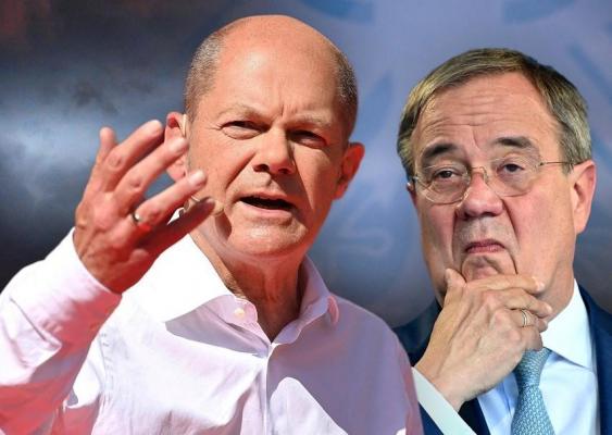 Olaf Scholz și Armin Laschet