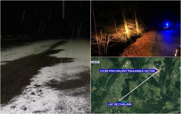 Patru liceeni au murit, după ce au plonjat cu maşina în care se aflau într-un lac din Franţa. Şoferiţa abia îşi luase permisul