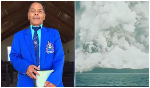 Luat de tsunami, un bărbat din Tonga a ajuns la mal după 27 de ore. S-a sacrificat ca fiul lui să fie în siguranţă