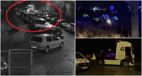Sentință grea pentru hoțul de TIR oprit cu 20 de focuri de armă în Baia Mare. Cursa nebună din seara de Crăciun a fost filmată de camere