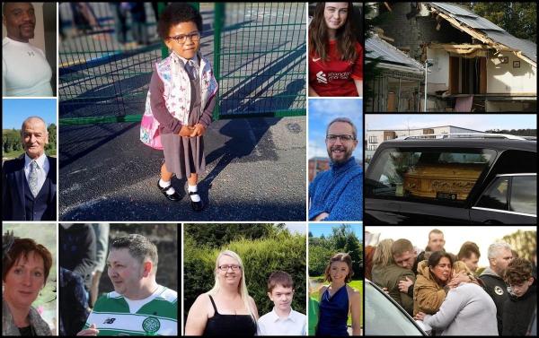 Imagini de la faţa locului