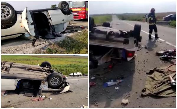 Accident grav pe un drum judeţean din Bihor