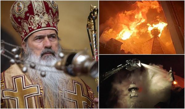 Prima reacţie a lui ÎPS Teodosie, după incendiul de la Palatul Arhiepiscopal