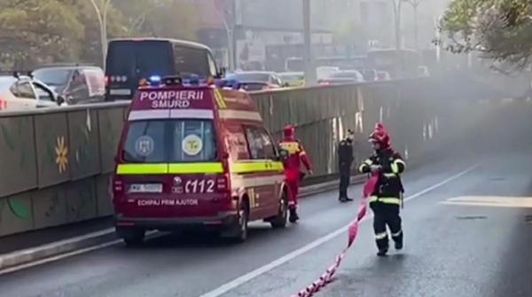 Când vor putea circula bucureștenii din nou prin Pasajul Unirii, pe sensul Universitate-Dimitrie Cantemir, după incendiul puternic