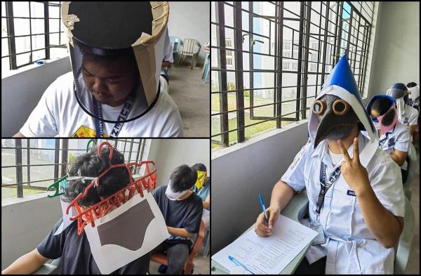 Studenţii de la facultatea din Filipine