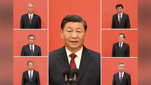 Membrii Comitetului Permanent al Biroului Politic al Partidului Comunist din China
