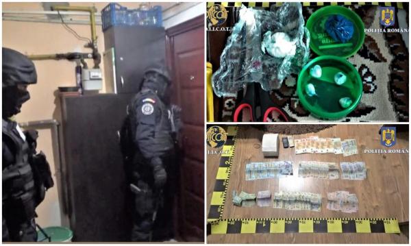 Un bărbat din Gorj, care vindea doza de cocaină cu 100€ şi dădea bani cu camătă, cu 20% dobândă, a fost arestat pentru 30 de zile