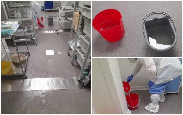 Inundaţie în Secţia ATI COVID a Spitalului judeţean Sibiu