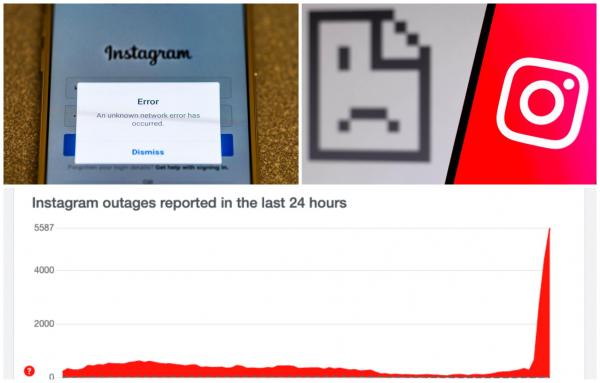Eroare Instagram