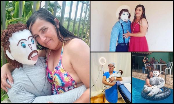 Femeia care s-a căsătorit cu o păpuşă din cârpe susţine că a fost înşelată: "Am găsit mesaje cu o altă femeie"