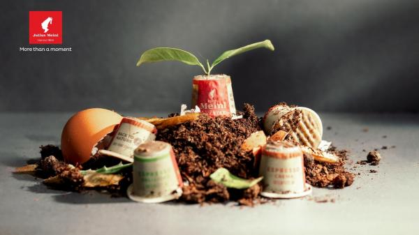 (P) Aroma vieneză a cafelei Julius Meinl poate fi savurată acum în capsule 100% compostabile domestic, compatibile Nespresso®*