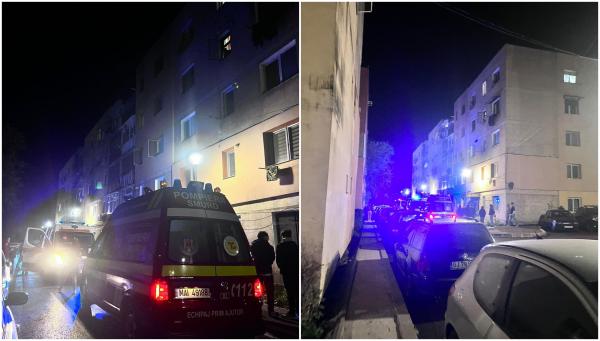 Un băiat de 17 ani s-a aruncat de la etajul al doilea al unui bloc din Târgu Jiu. A fost transportat la spital conştient