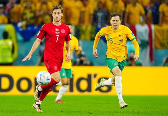 Australia - Danemarca 1-0, la Cupa Mondială din Qatar. Australienii şi-au asigurat locul în optimile de finală