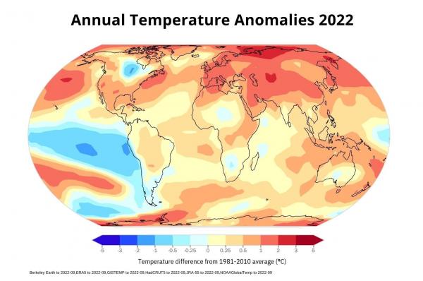 Cel mai călduros Octombrie din istorie pentru Europa. Au fost înregistrate cele mai ridicate temperaturi de până acum