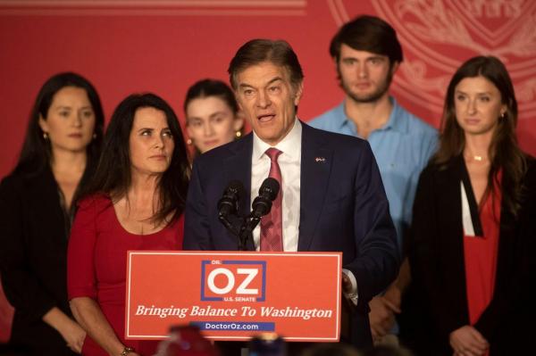 Dr. Mehmet Oz în noaptea alegerilor.