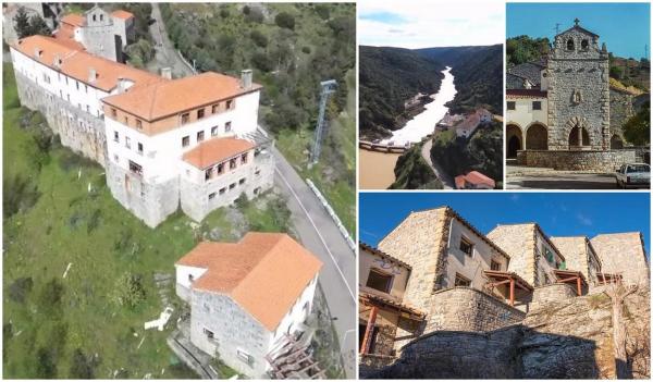 Un oraș întreg, cu peste 6.000 de metri pătrați construiți, se vinde cu doar 260.000 de euro. Se află la granița dintre Spania și Portugalia