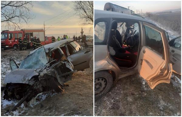 Imagini de la faţa locului