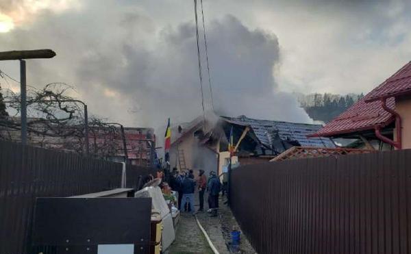 Imagini de la faţa locului