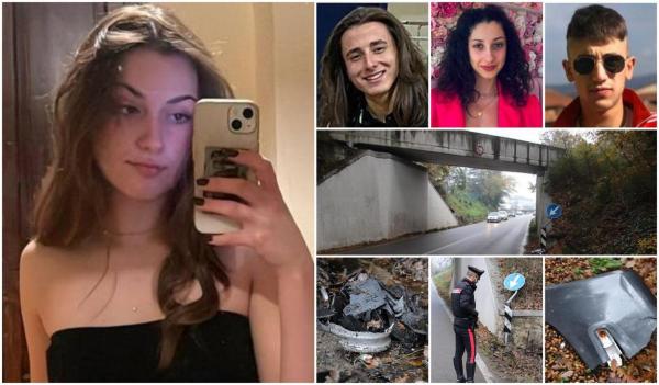 Două cupluri au sfârșit într-un accident înfiorător, pe un drum din Italia. Alți patru tineri au murit în același loc, în urmă cu 23 de ani