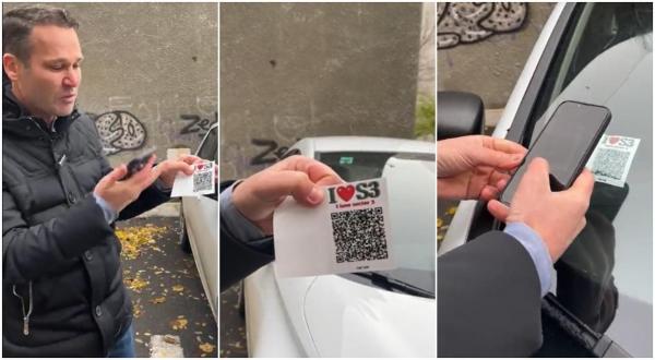 Începe distribuirea codurilor QR pentru locurile de parcare din Sectorul 3. Robert Negoiță a explicat cum funcționează sistemul