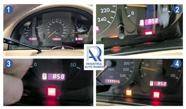 Un șofer și-a dus Mercedesul la ITP cu o bandă neagră lipită pe ledurile din bord care semnalau avarii. Reacția inspectorilor RAR