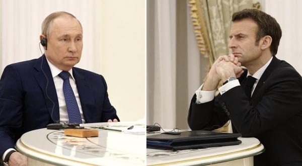 "Ultima încercare" de a opri o invazie a Ucrainei. Emmanuel Macron, convorbire telefonică de aproape două ore cu Vladimir Putin