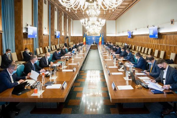 Guvernul României, reunit în şedinţă, 23 februarie 2022