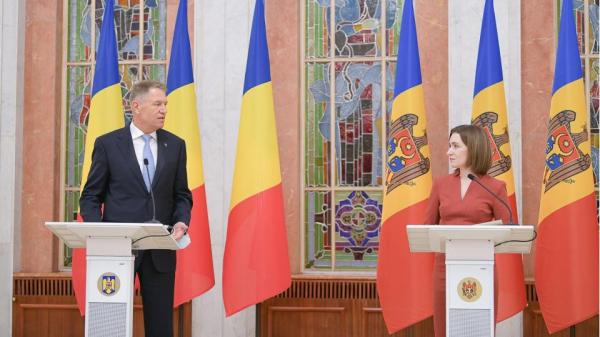 întâlnire între Klaus Iohannis și Maia Sandu
