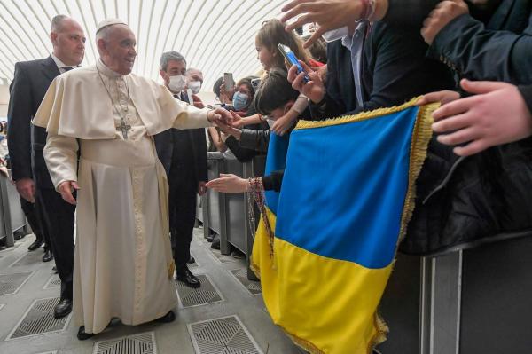 Papa Francisc: Războiul din Ucraina, ''un abuz de putere pervers''