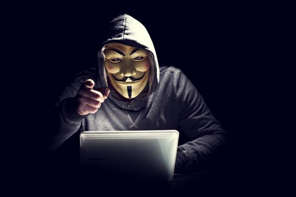 hacker Anonymous - ilustrație