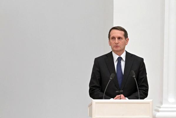 Şeful spionajului rus ameninţă Occidentul, pe care-l acuză că vrea "să distrugă Rusia". Cum justifică Narişkin invazia în Ucraina