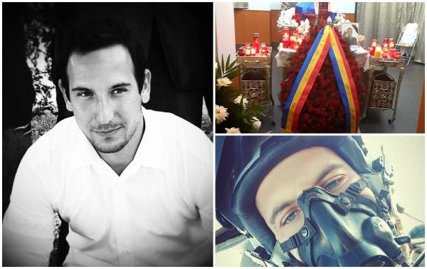 "Cer senin în zborul veșnic!" Lacrimi pentru Iosif, pilotul MiG-21 care a murit în tragedia din Constanţa. A fost ultimul zbor şi pentru el