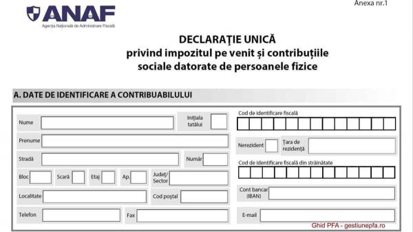 Declaraţia unică 2022. Care este termenul limită şi ce se întâmplă dacă nu o depui la timp
