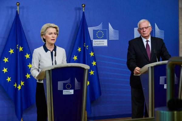 Ursula von der Leyen și Josep Borrell vor merge sâmbătă la Kiev să discute cu Zelenski