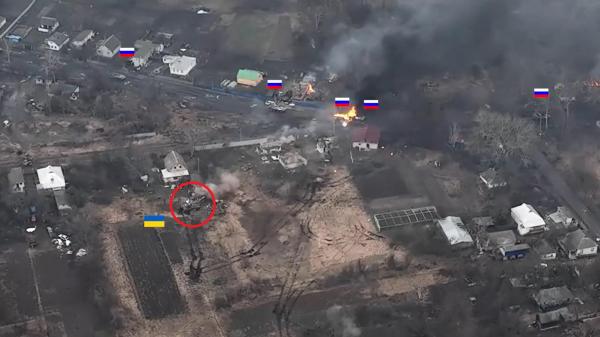 lupte la vest de Kiev, între armata ucraineană și armata rusă
