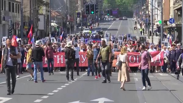 Manifestaţii anti-război în mai multe capitale europene de Ziua Europei