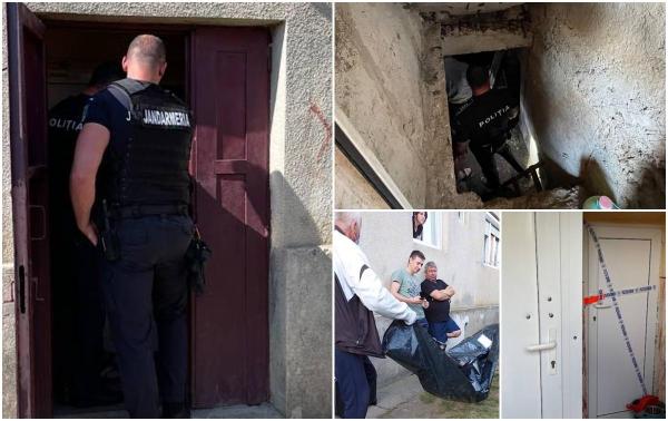 Mister în jurul unui schelet uman, descoperit în boxa unui bloc din Bihor. Beciul nu mai fusese deschis de cel puţin 10 ani