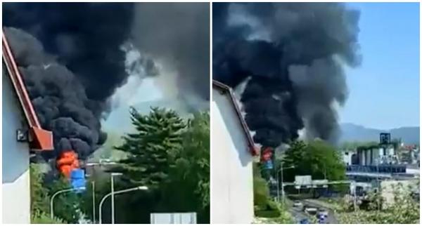 Explozie într-o uzină chimică din Slovenia. Mai multe persoane sunt date dispărute, 20 de muncitori răniţi